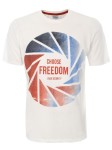T-shirt kremowy Freedom