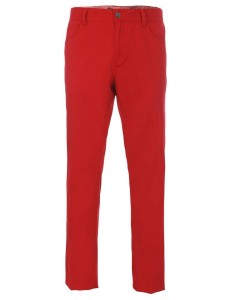 Spodnie czerwone Punk,  materiałowe